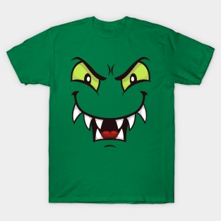 Creepy Spooky face costume T-Shirt